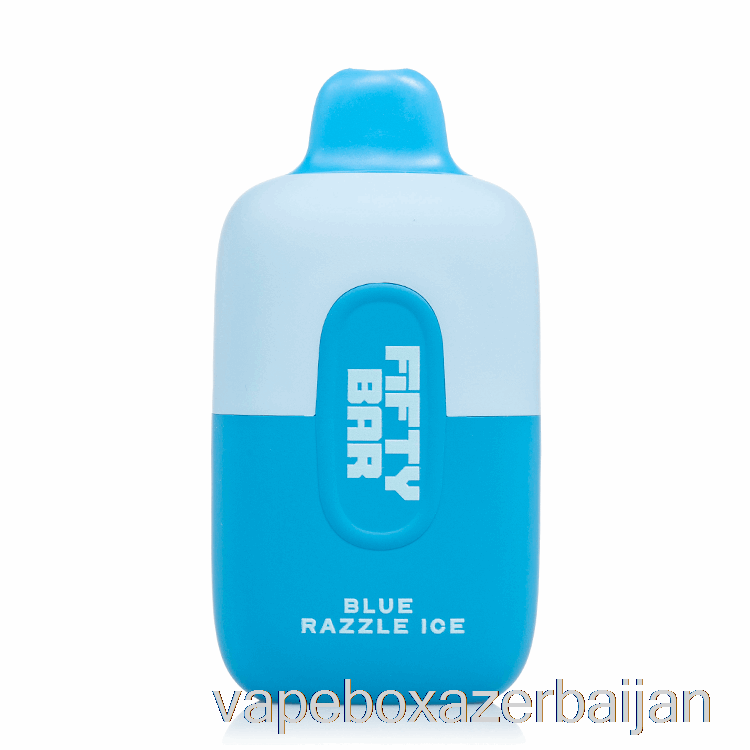Vape Smoke Fifty Bar 6500 Disposable Blue Razzle Ice
